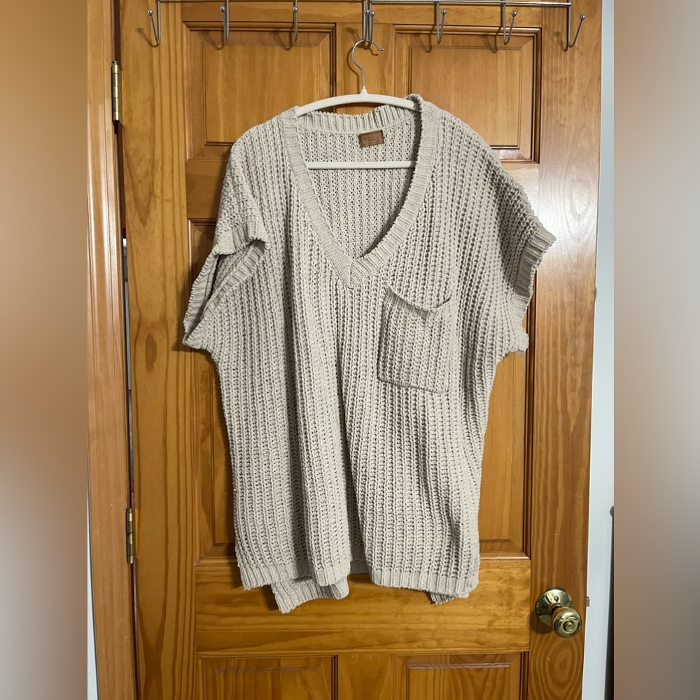 POL knit sweater tunic